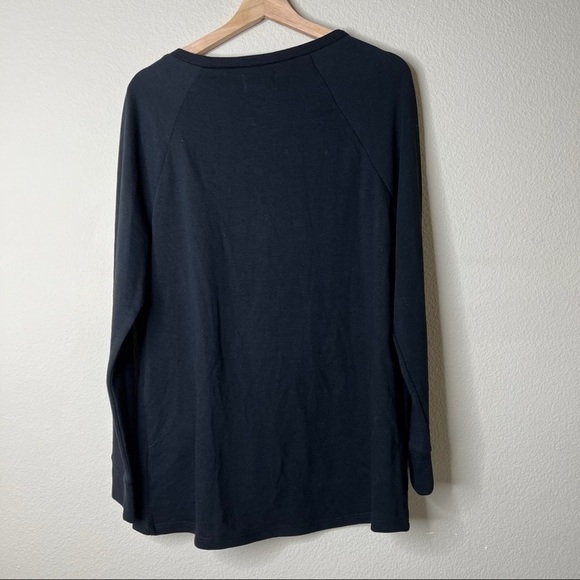 Caslon Medium Black Sweater with bow detailing - Picture 3 of 5